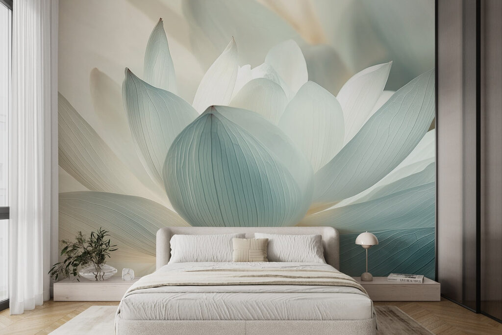 Lotus albastru deschis — interior 3