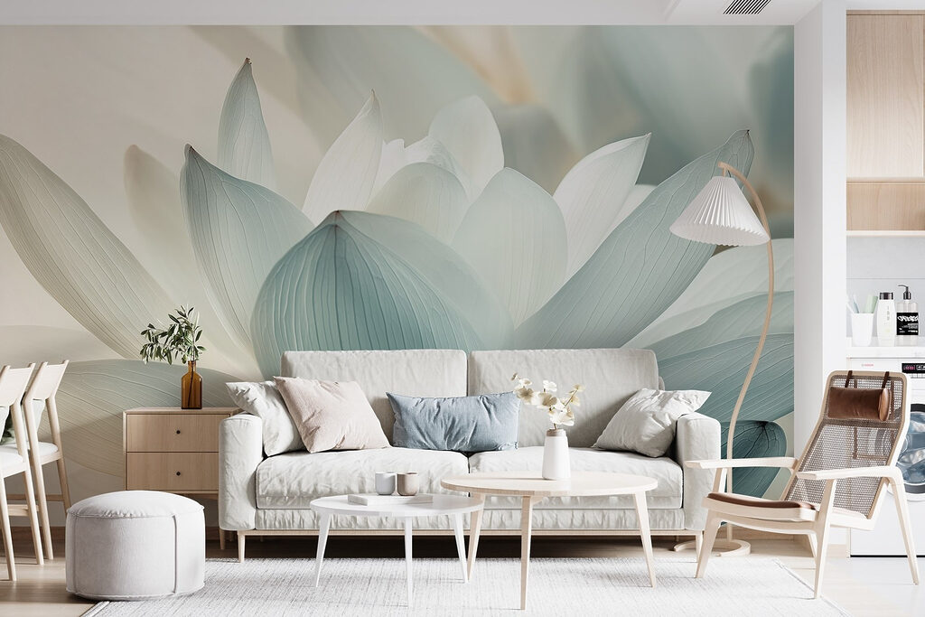Lotus albastru deschis — interior 5