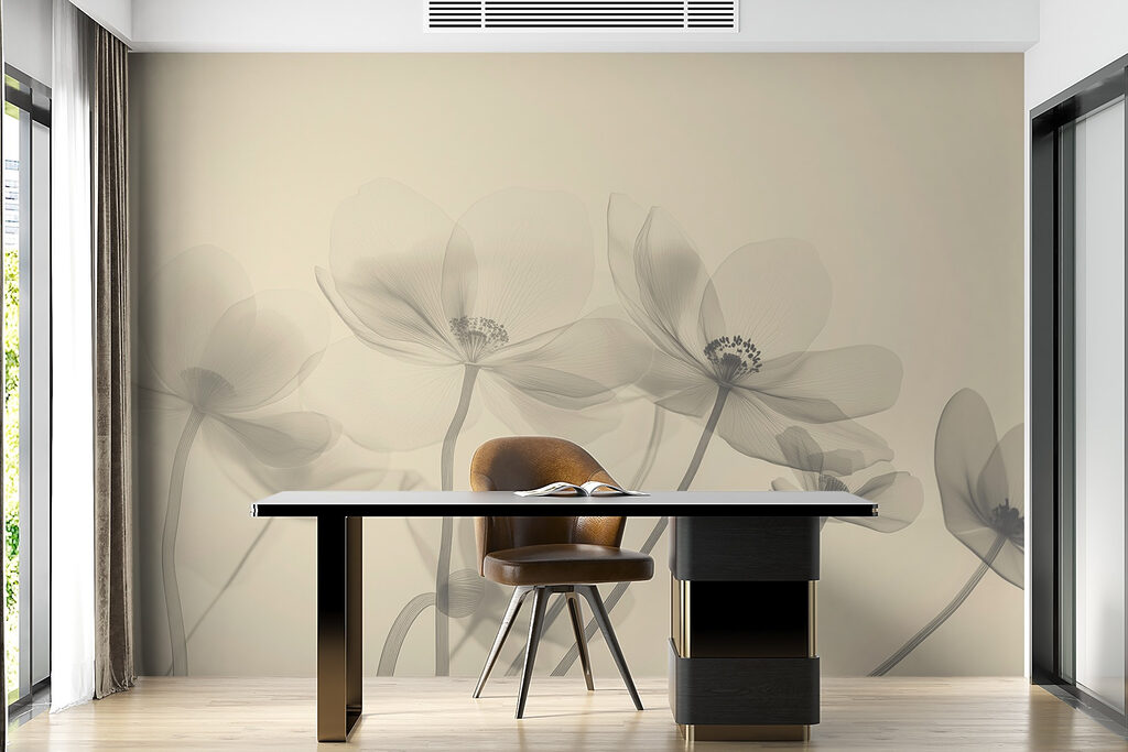 Flori transparente pe tije — interior 6