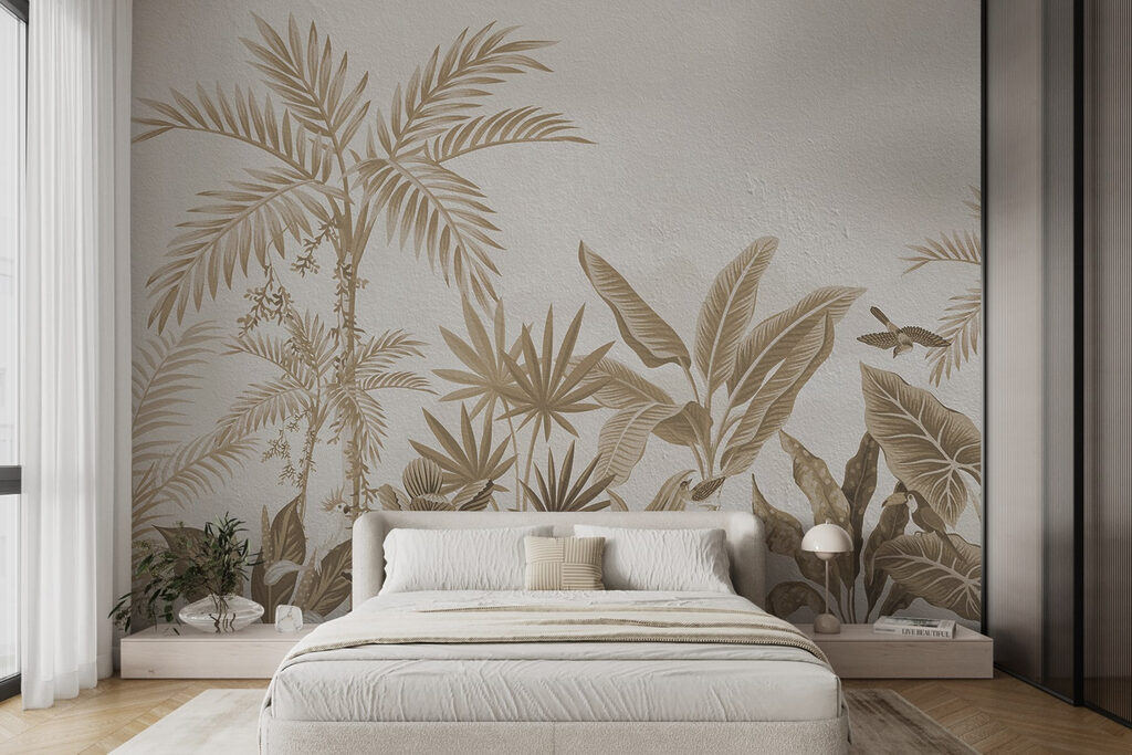 Grădină tropicală cu palmieri — interior 2