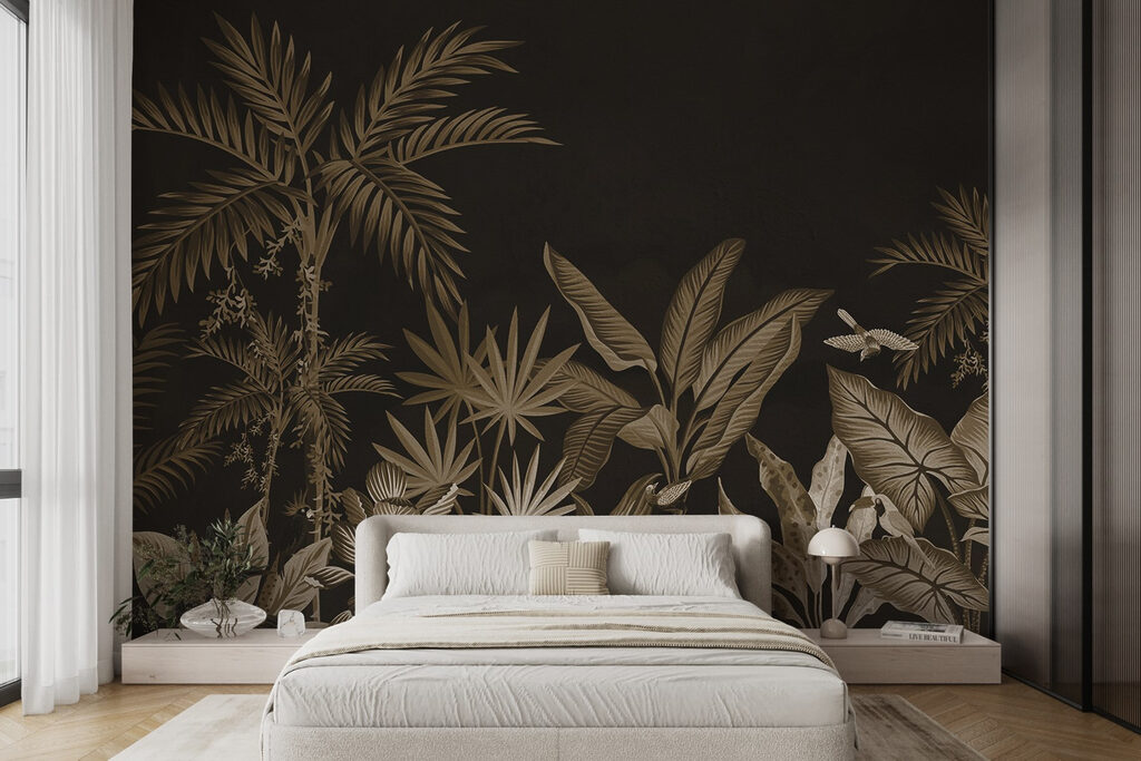 Grădină tropicală cu palmieri — interior 2