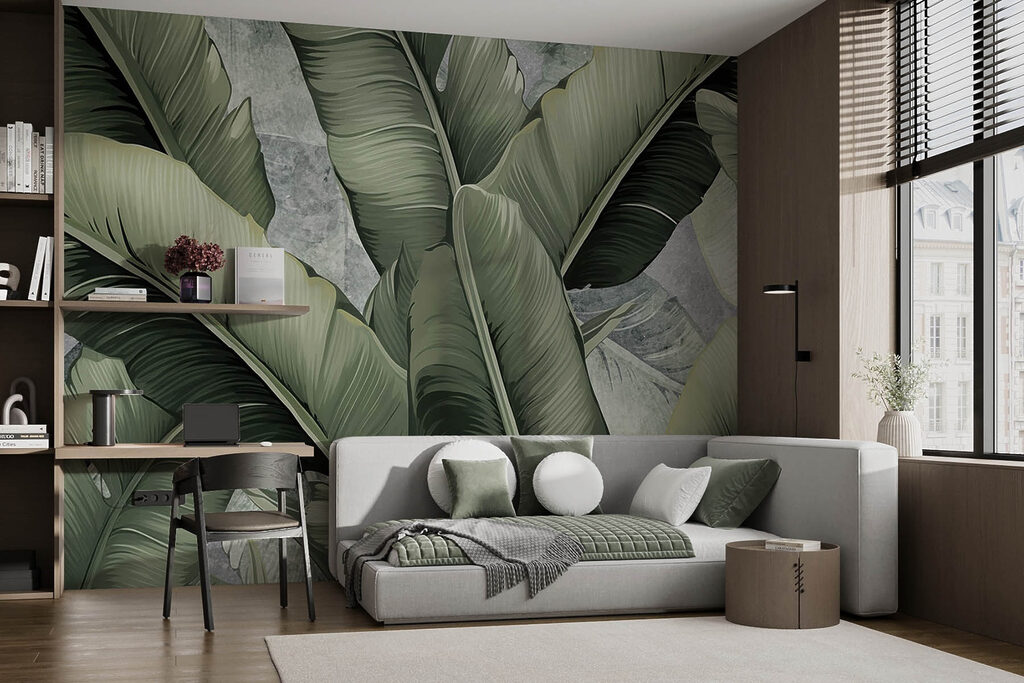 Frunze de banan întunecate — interior 1