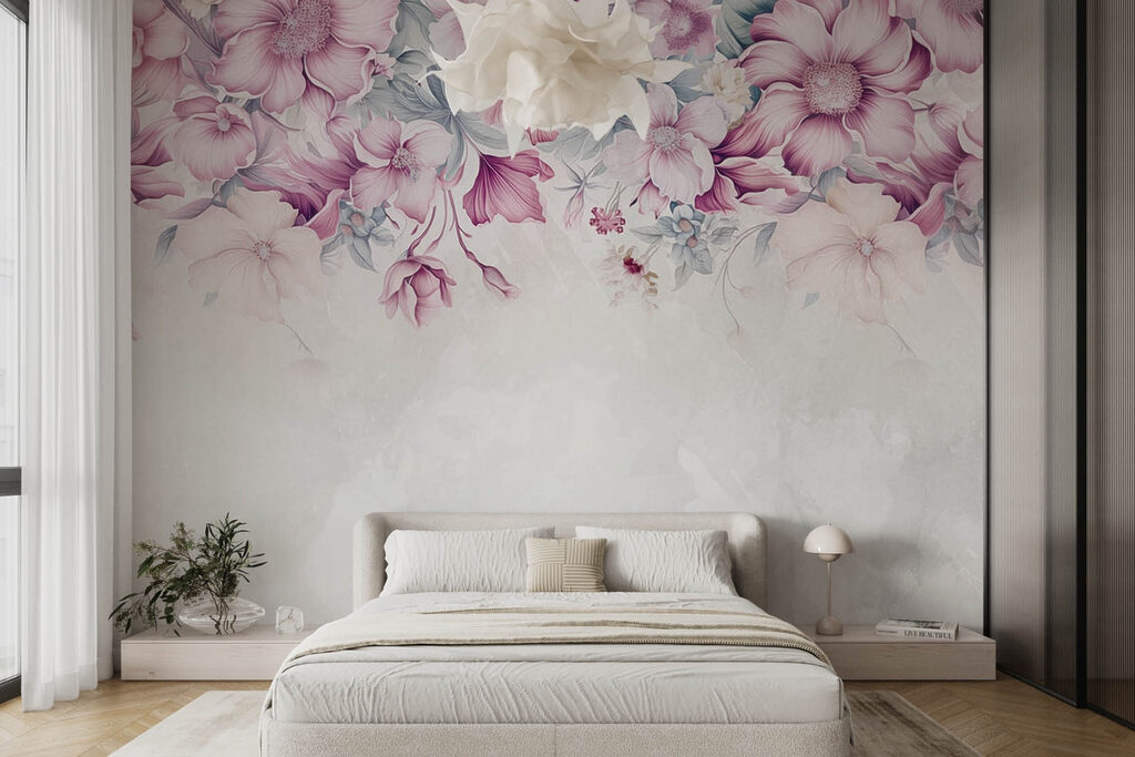 Flori roz la margine — interior 2