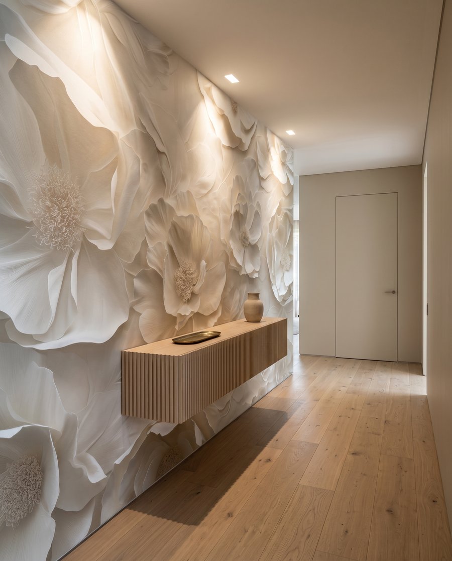 Flori albe în valuri — interior 4
