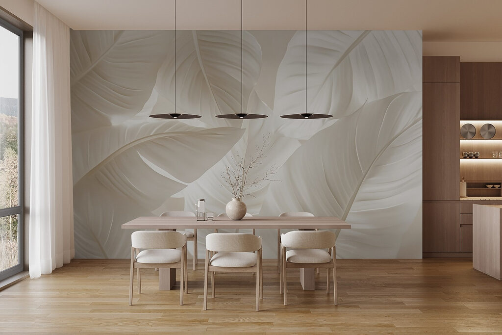 Frunze luminoase curbate — interior 2
