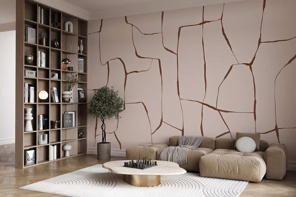 Linii ca fisuri — interior 3