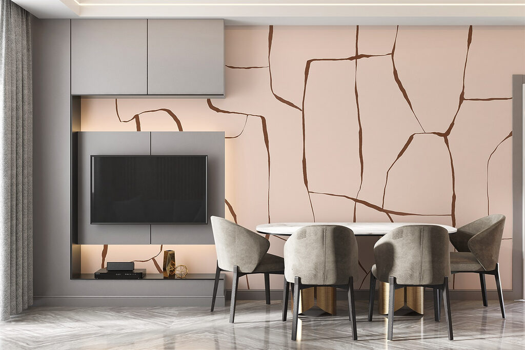 Linii ca fisuri — interior 5