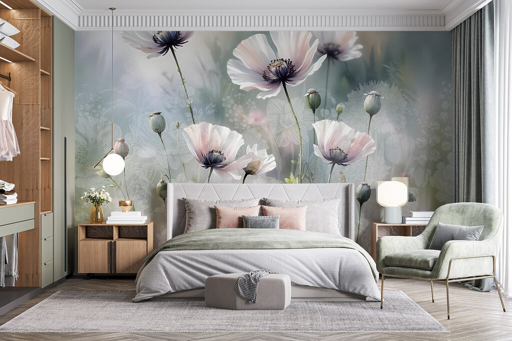 Flori albe în ceață — interior 2
