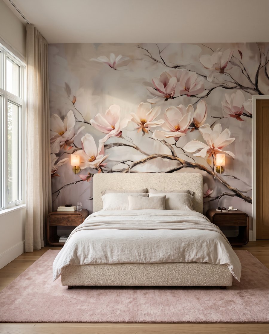 Flori albe pe ramuri — interior 2