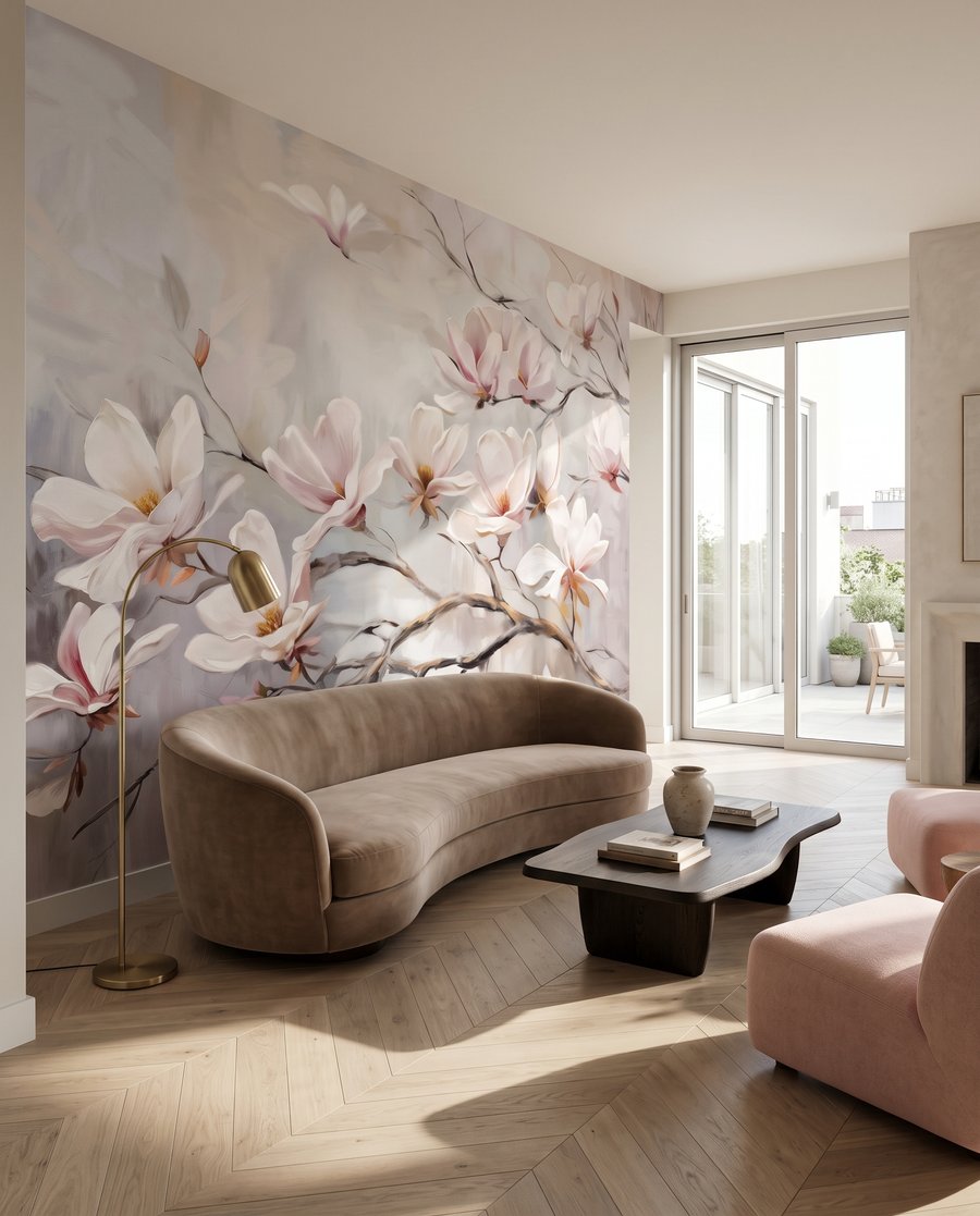 Flori albe pe ramuri — interior 4