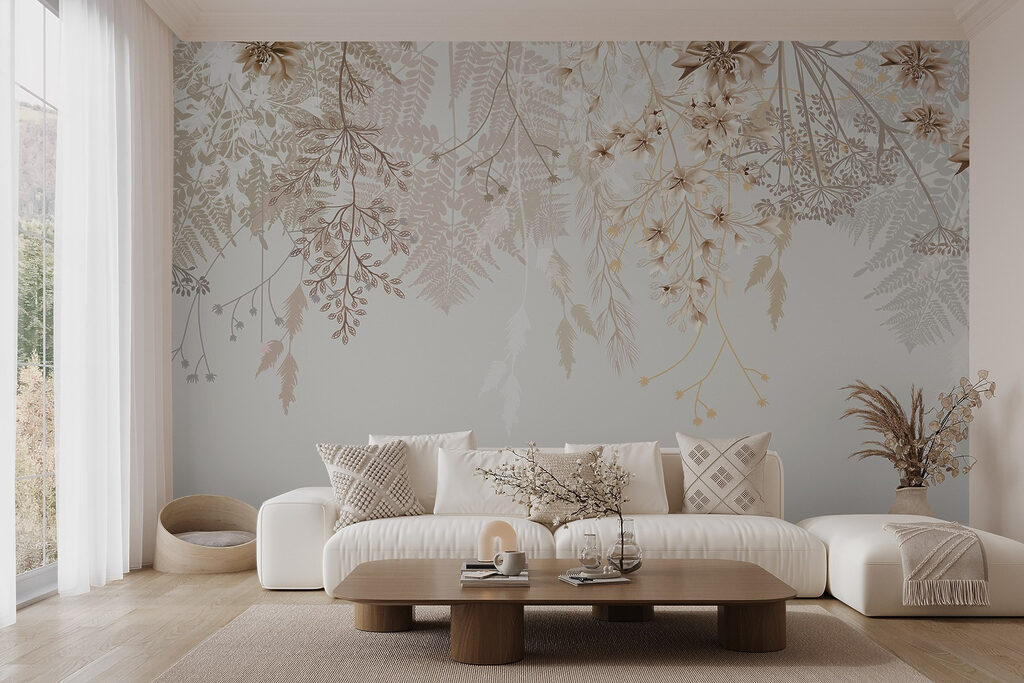 Ghirlandă florală fină — interior 4
