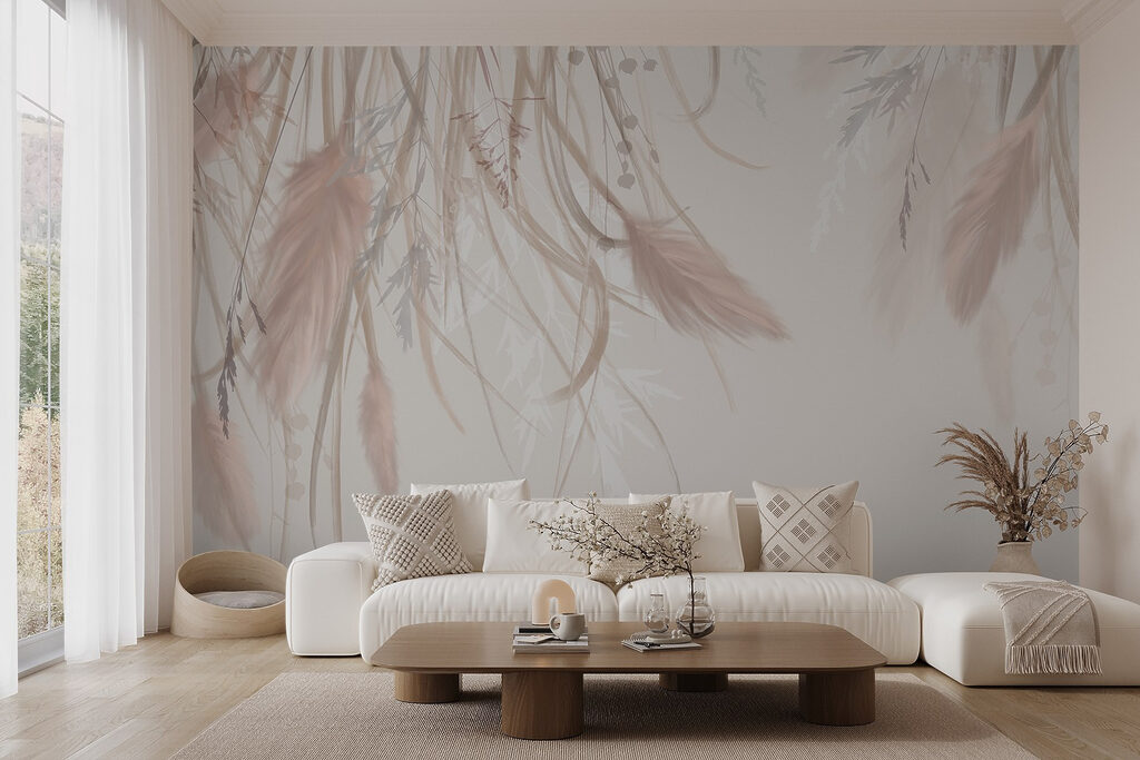 Pene roz pe ramuri — interior 5