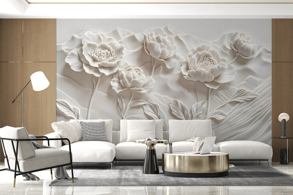 Grădină de flori albe — interior 5