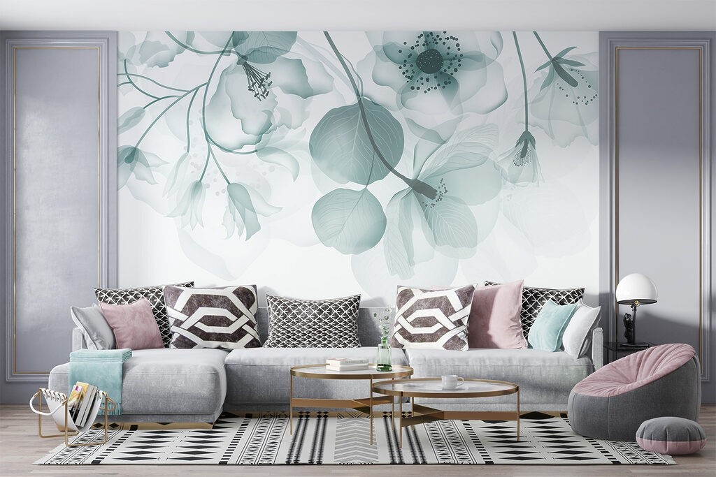 Flori pastel care atârnă — interior 5