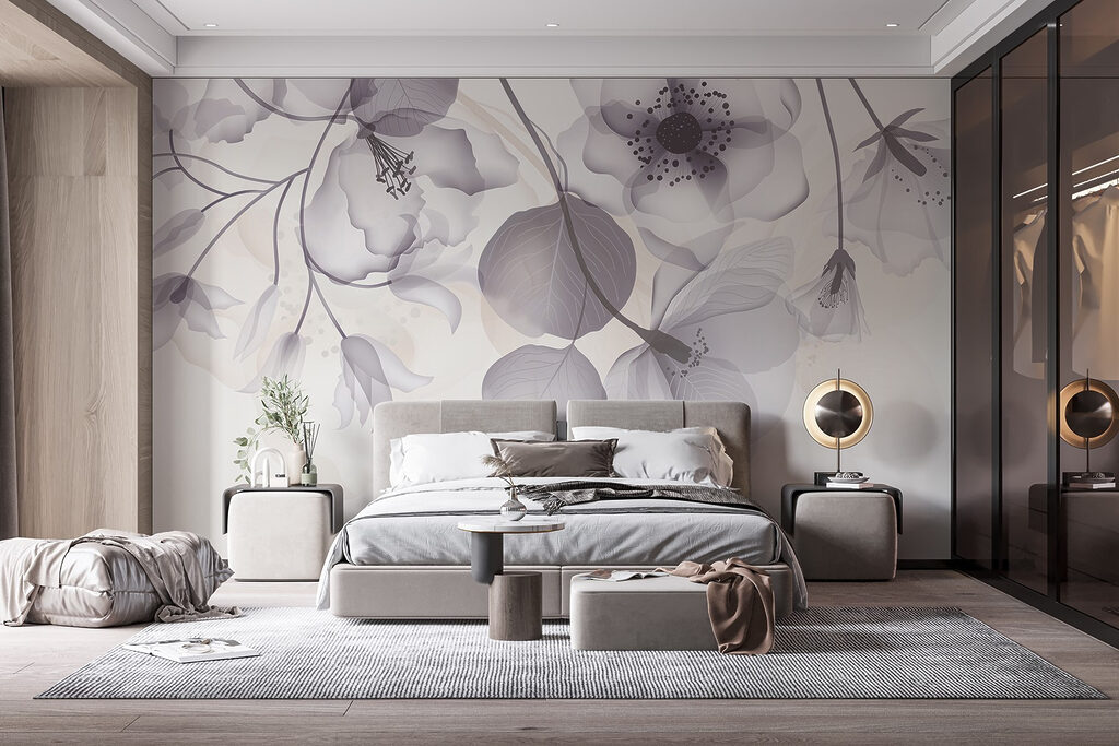 Flori pastel care atârnă — interior 4