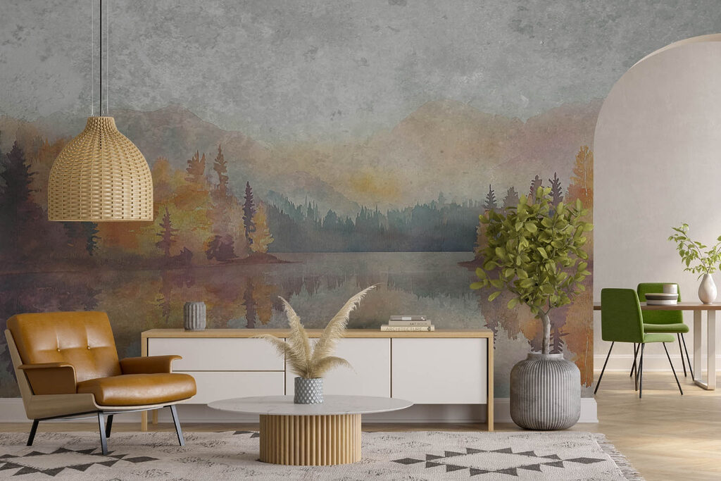Toamnă pe lac — interior 1