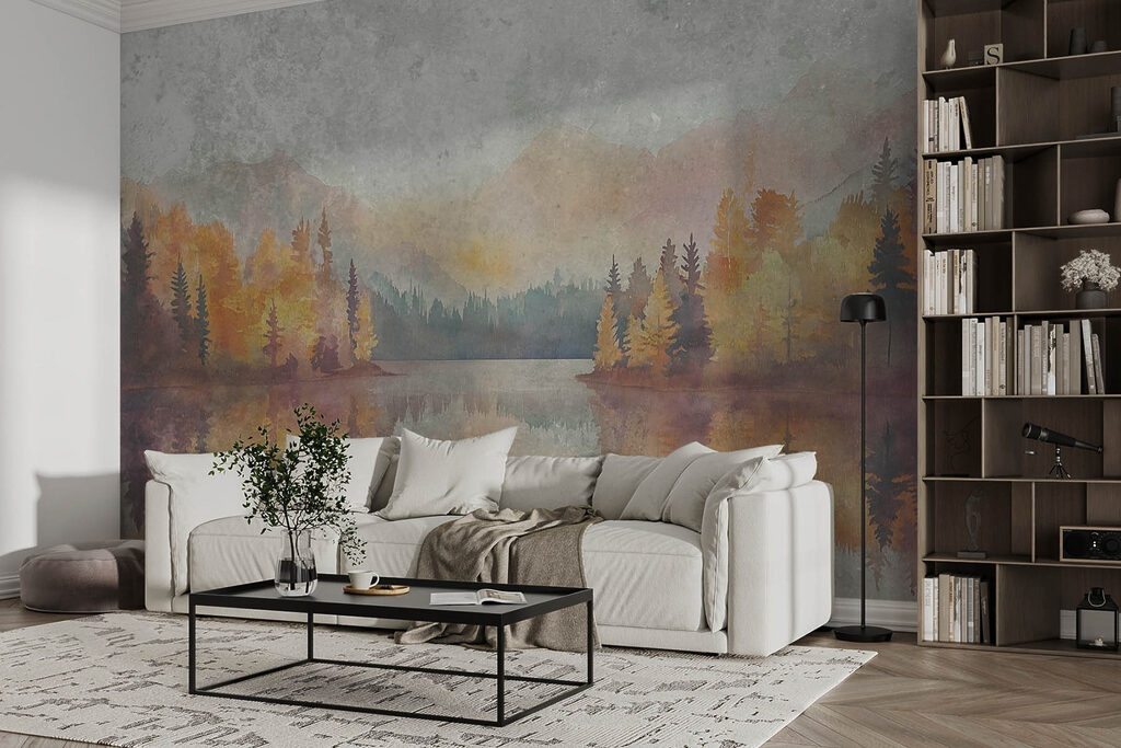 Toamnă pe lac — interior 2