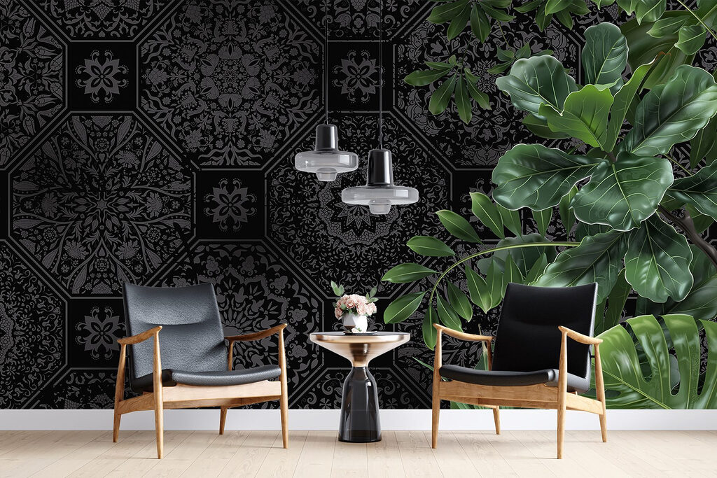 Verde lângă ornamente — interior 4