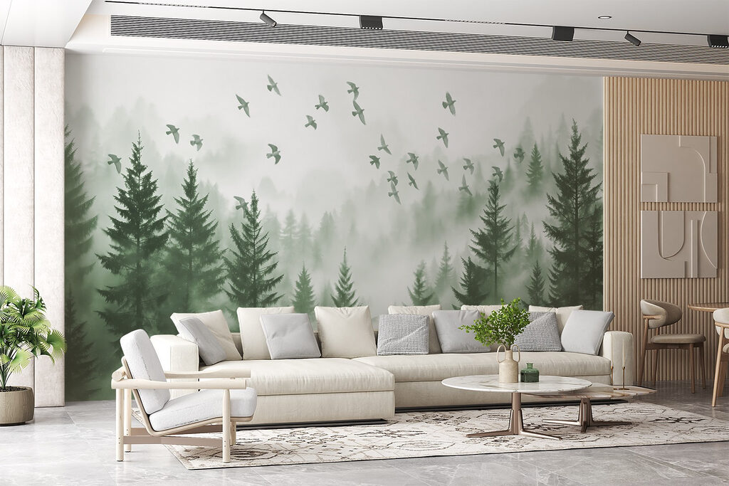 Păsări peste brazi — interior 5