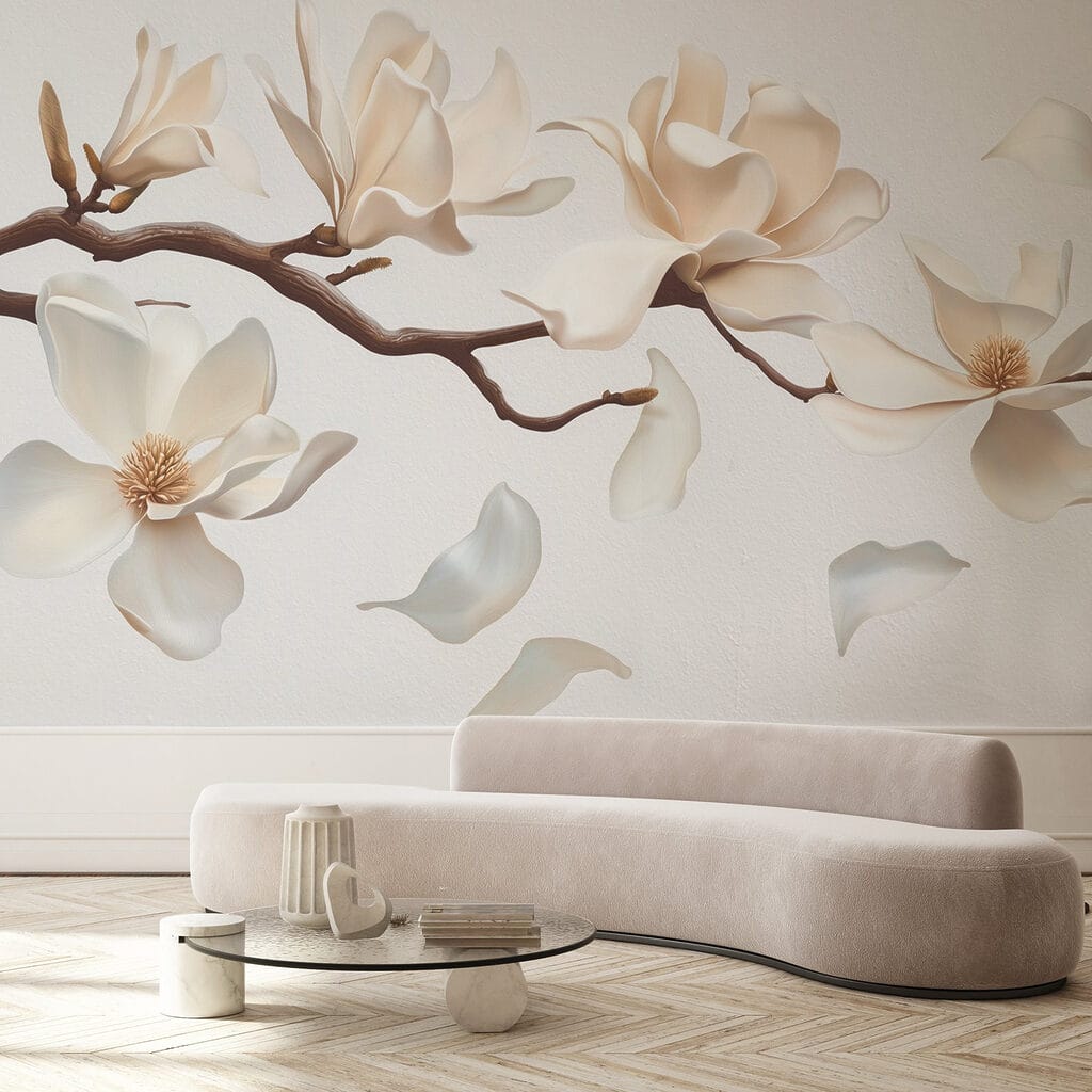 Flori albe orizontale — interior 3