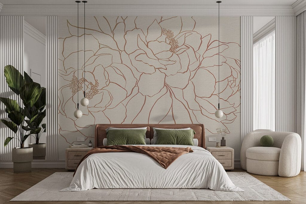 Flori mari, spațiu deschis — interior 1