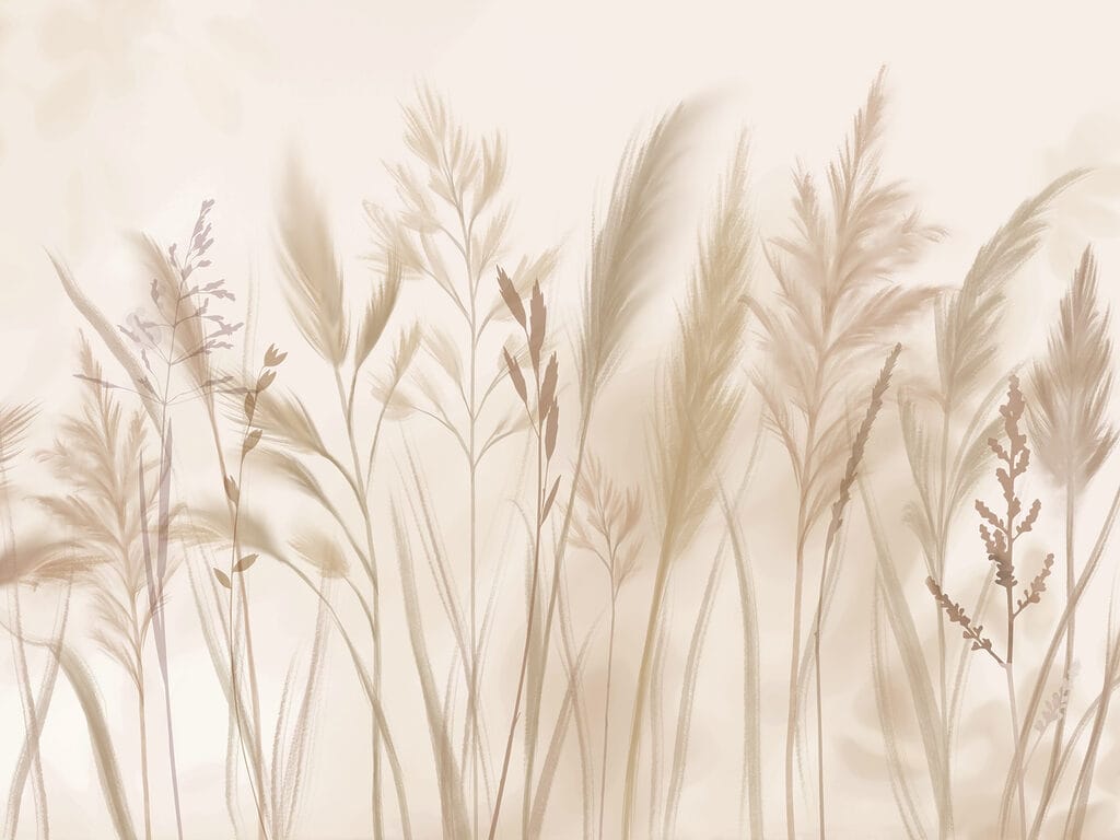 Ierburi aurii pe roz — design complet