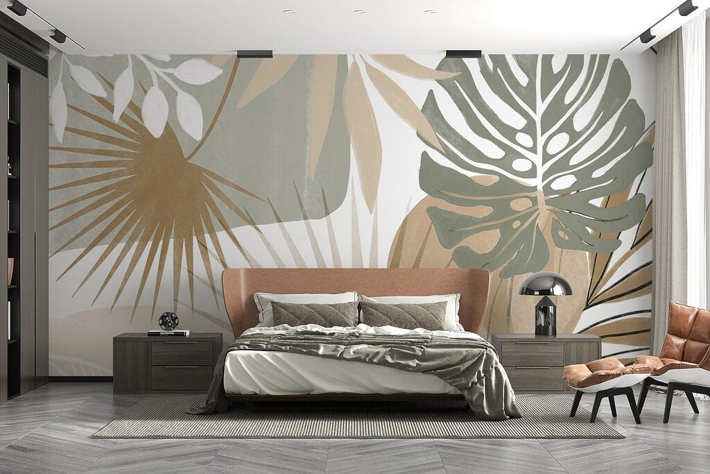 Frunze tropicale grafice — interior 2