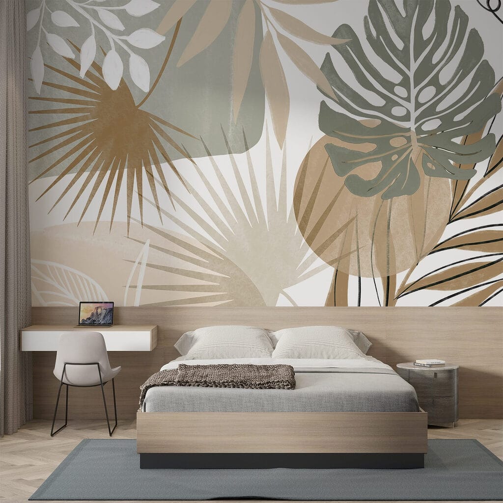 Frunze tropicale grafice — interior 3