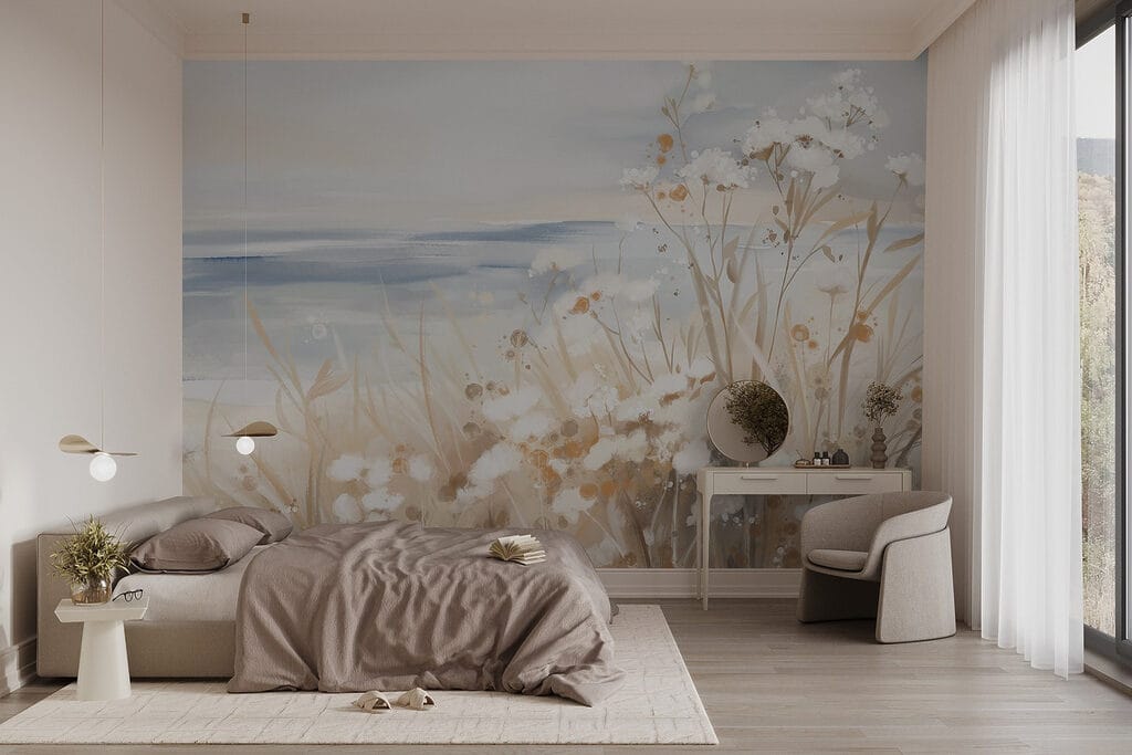 Flori pe țărmul albastru — interior 1