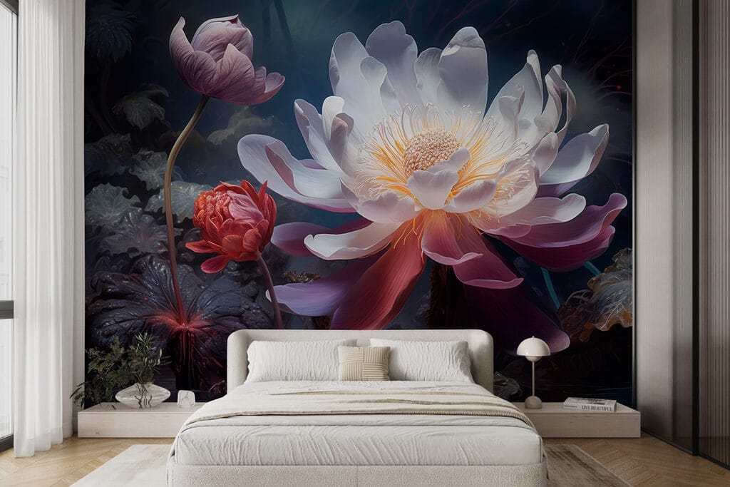 Floare luminoasă în noapte — interior 3