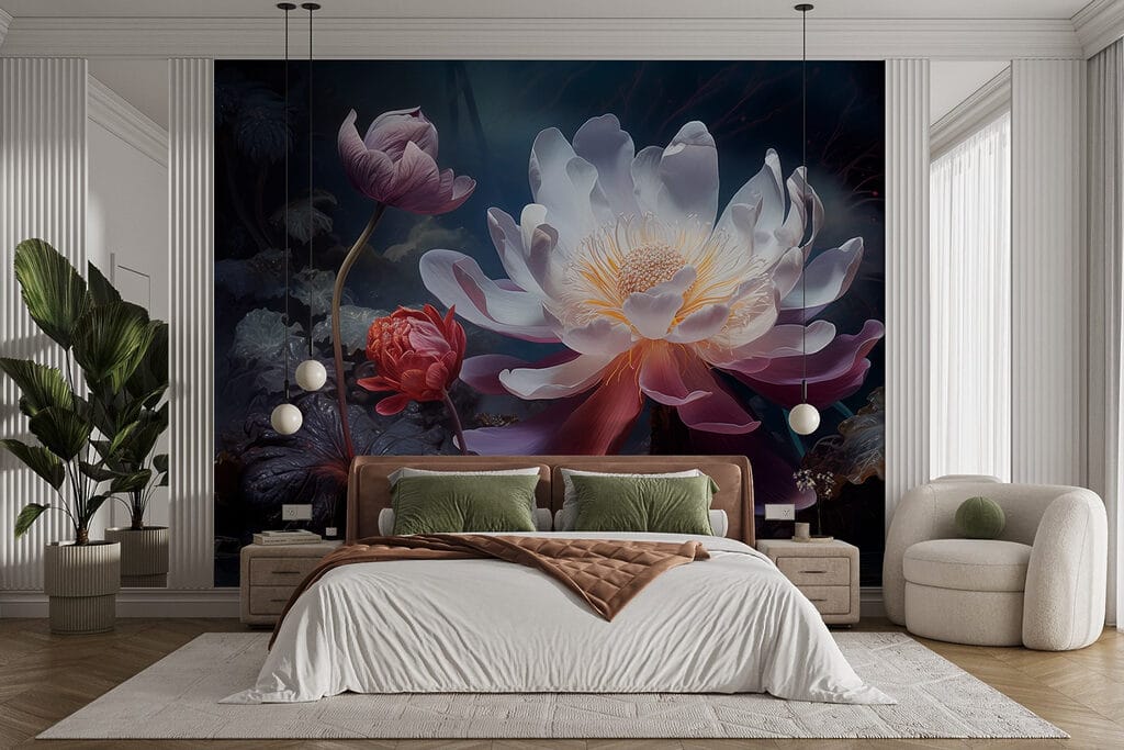Floare luminoasă în noapte — interior 4