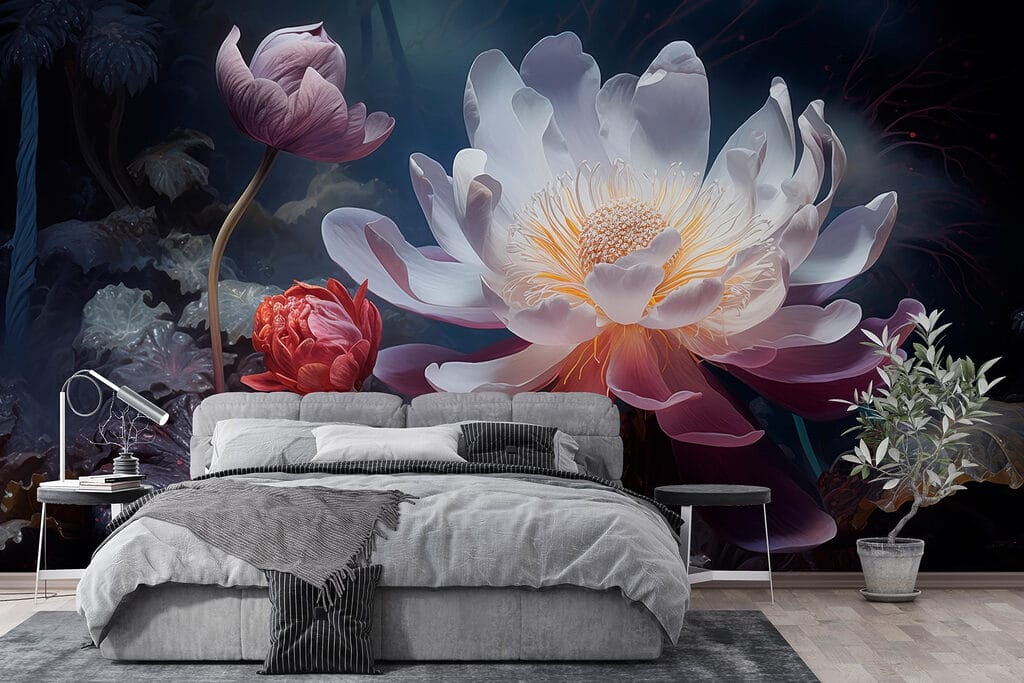 Floare luminoasă în noapte — interior 5