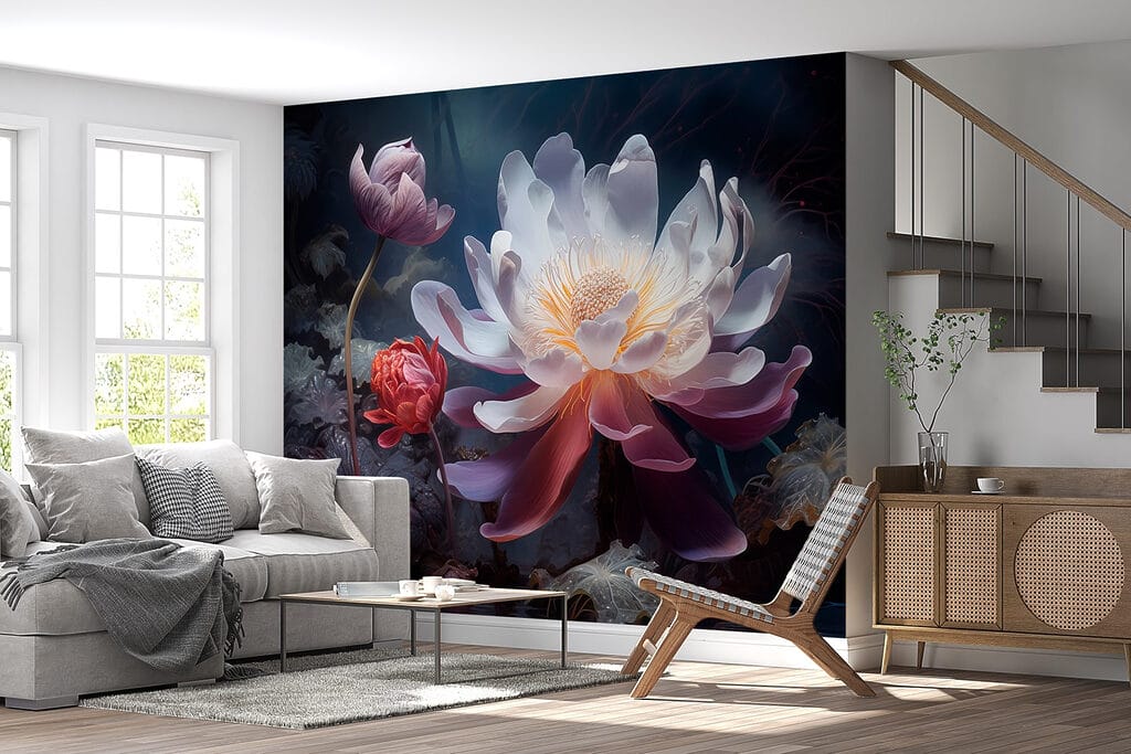 Floare luminoasă în noapte — interior 6