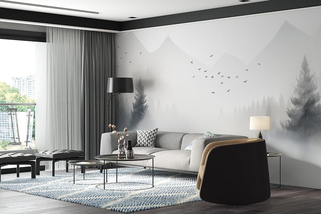 Păsări deasupra munților — interior 4