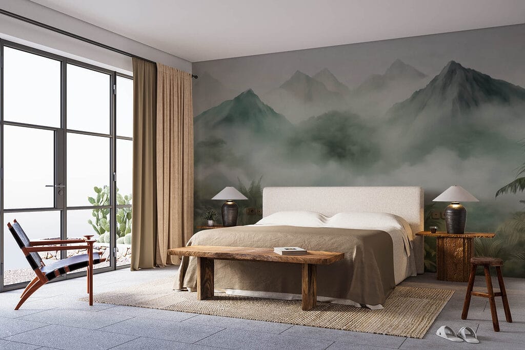 Pădure tropicală în ceață — interior 1