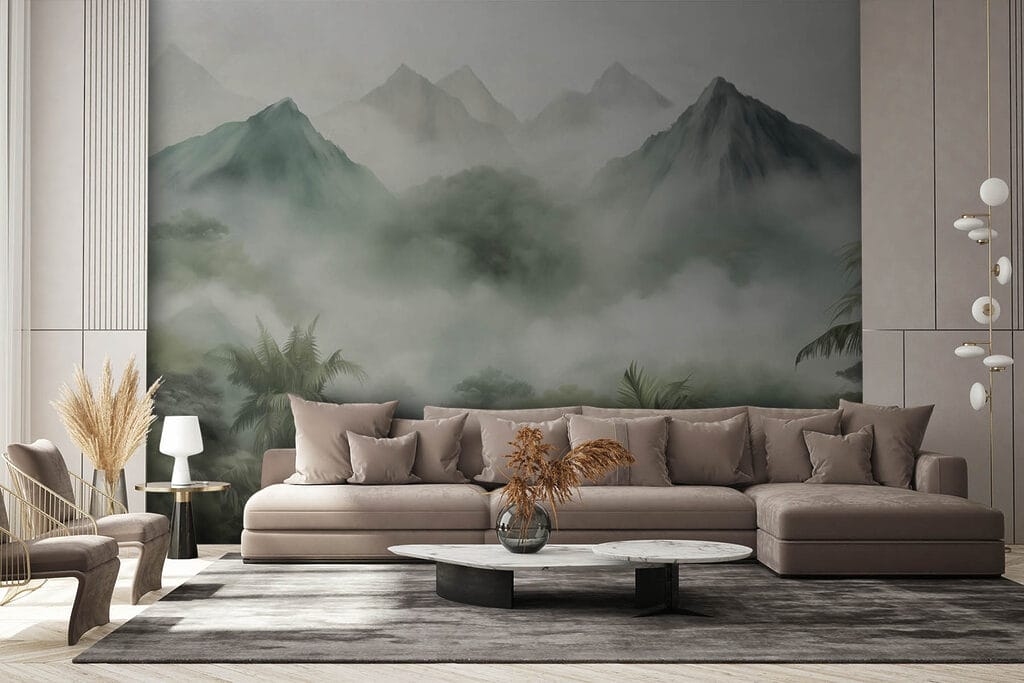 Pădure tropicală în ceață — interior 2
