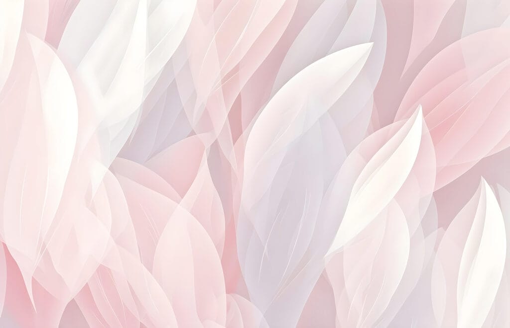 Frunze roz în lumină — design complet