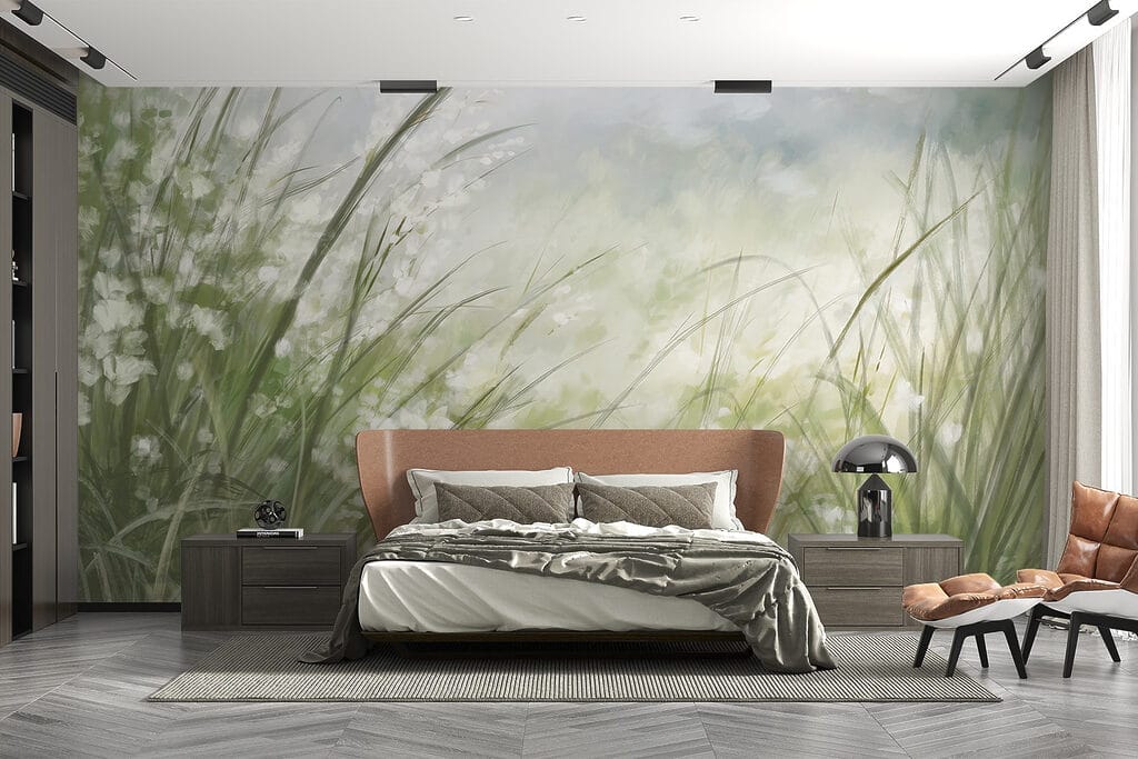Peisaj nevelos, flori mici — interior 3
