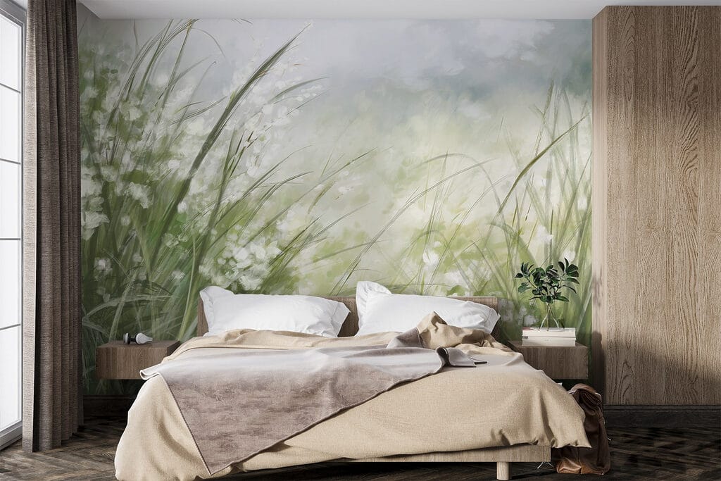 Peisaj nevelos, flori mici — interior 4