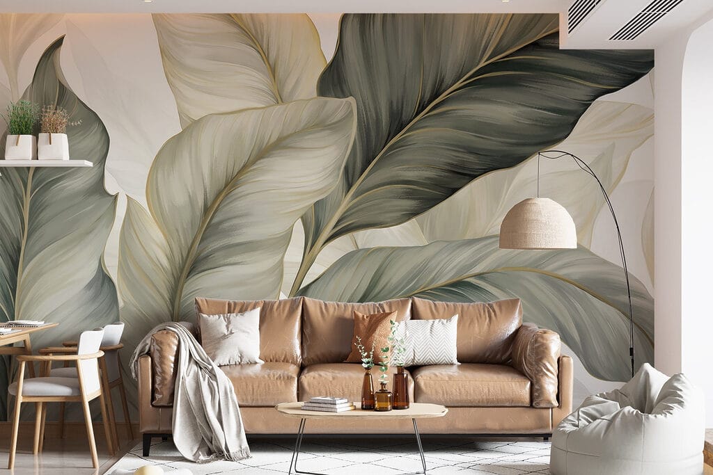 Frunze verzi pe crem — interior 4