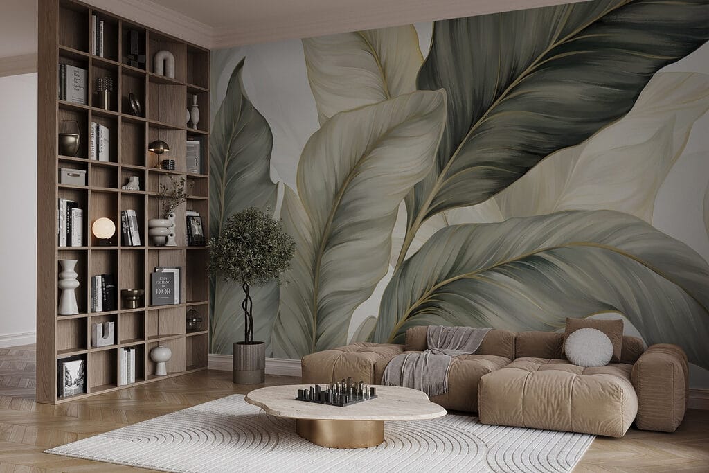 Frunze verzi pe crem — interior 5