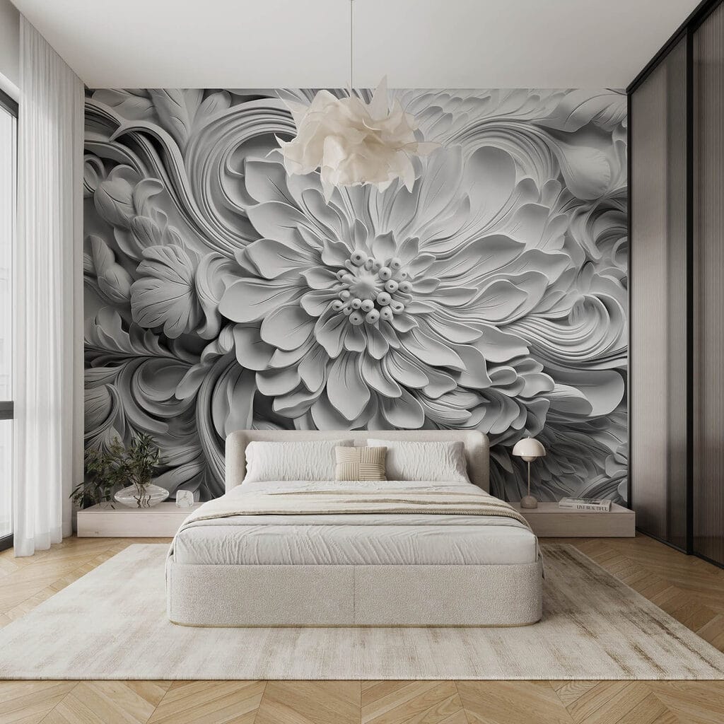 Floare cu petale răsucite — interior 3