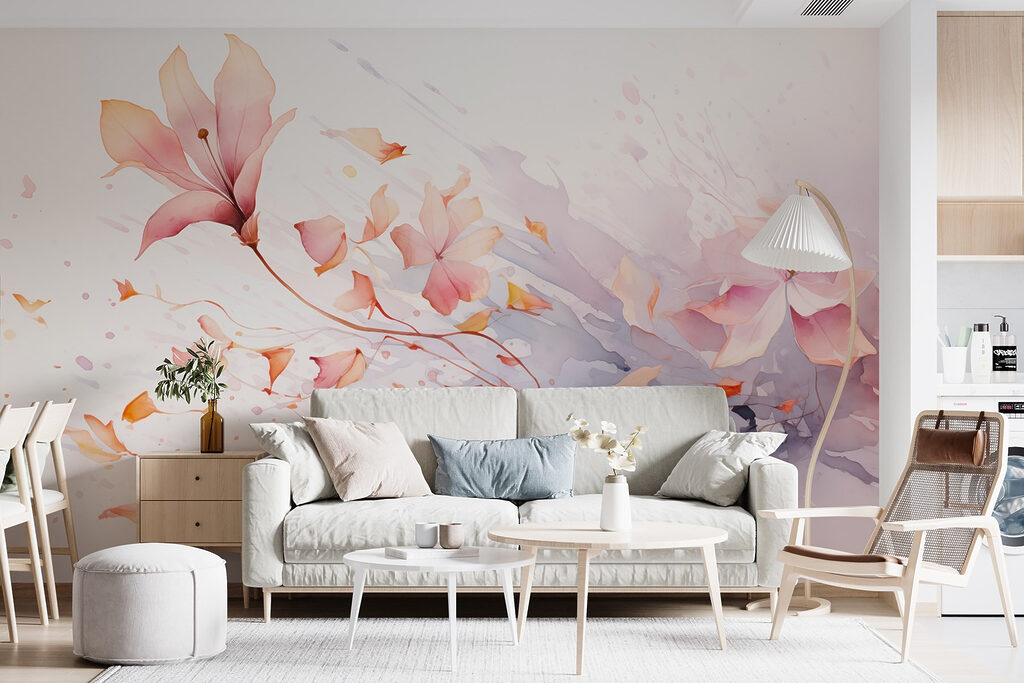 Flori în vârtejuri — interior 1
