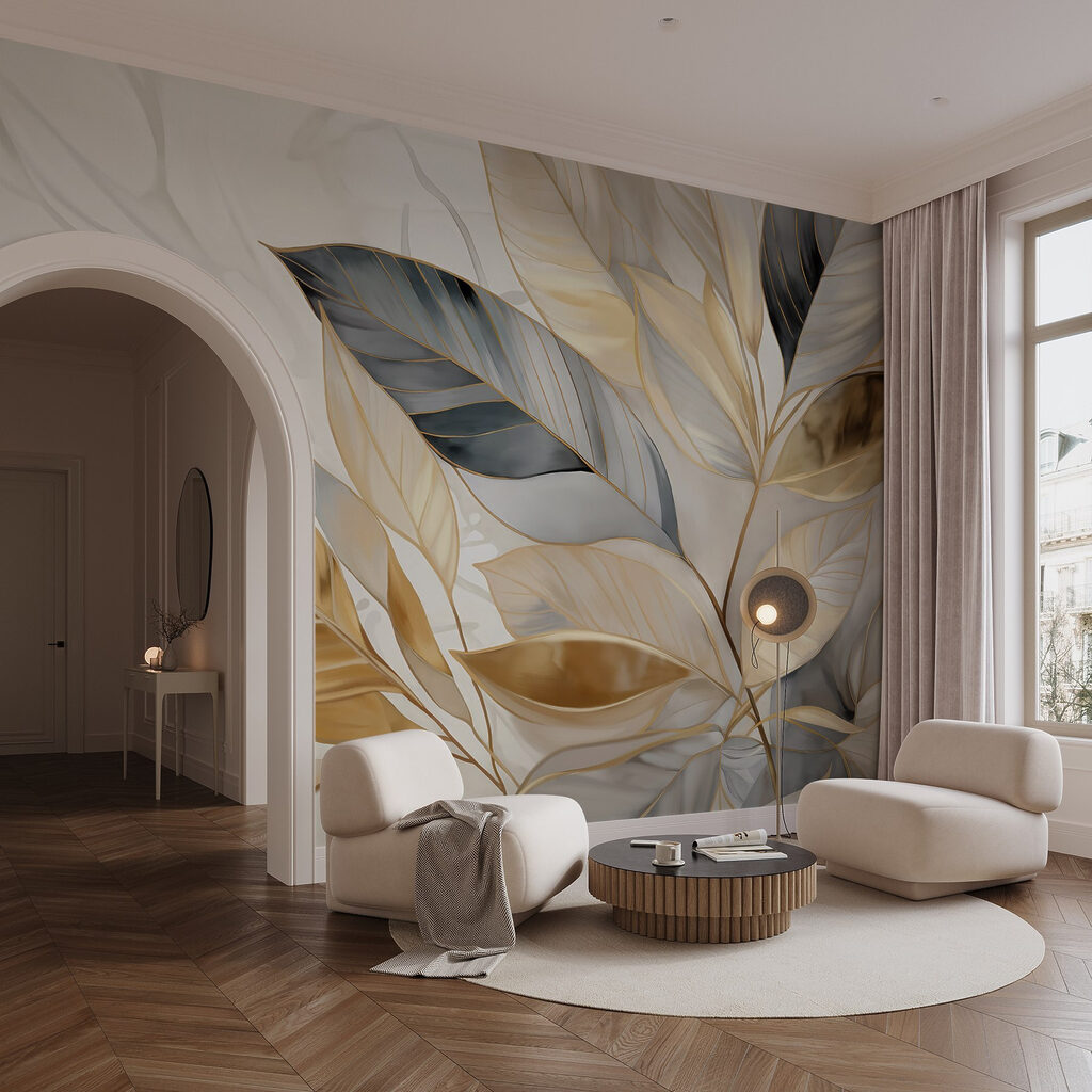 Frunze aurii pe ramură — interior 4
