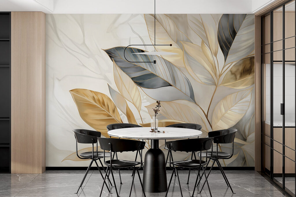 Frunze aurii pe ramură — interior 6