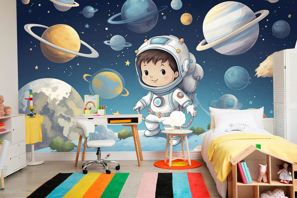 Astronaut printre planete — interior 1