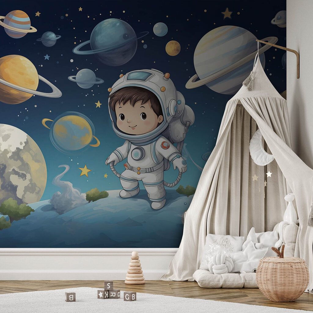 Astronaut printre planete — interior 3