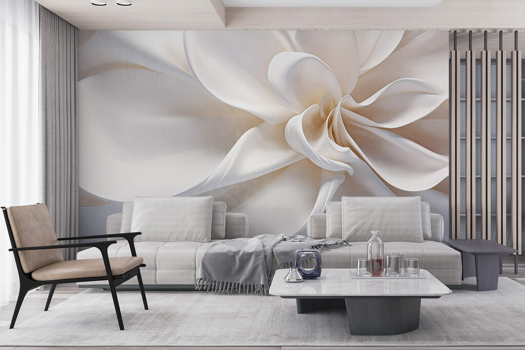 Floare albă răsucită — interior 4