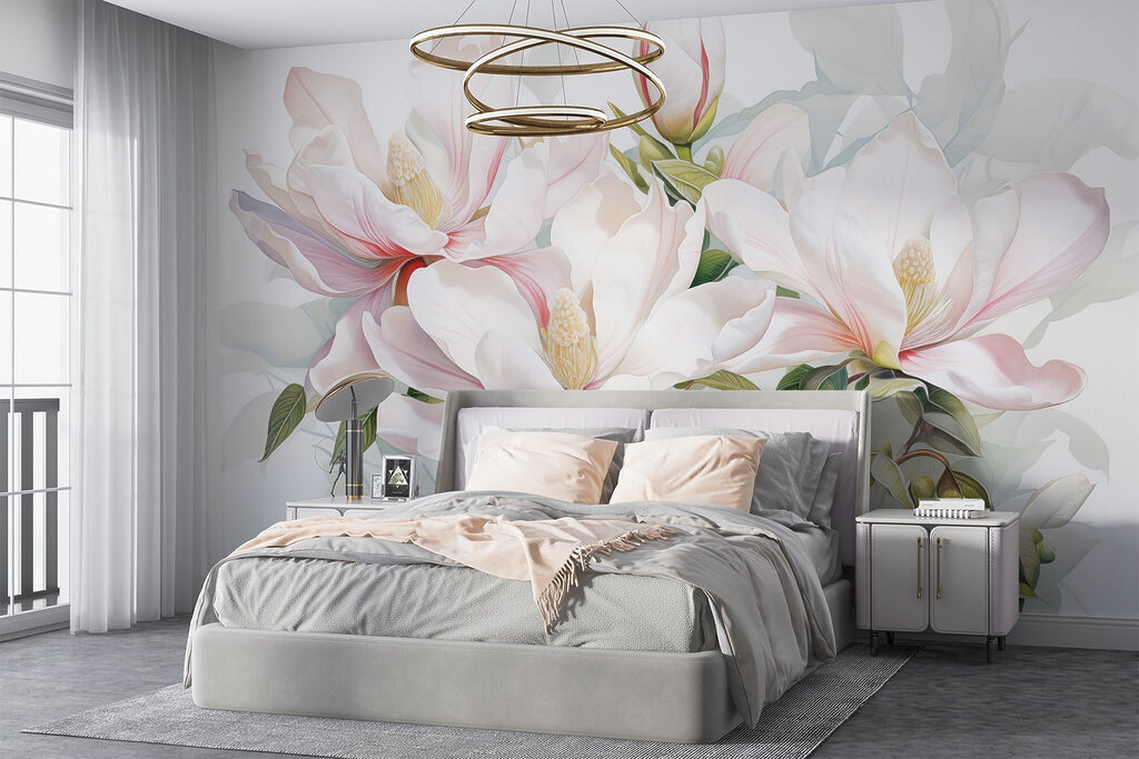 Magnolie în acuarelă — interior 3