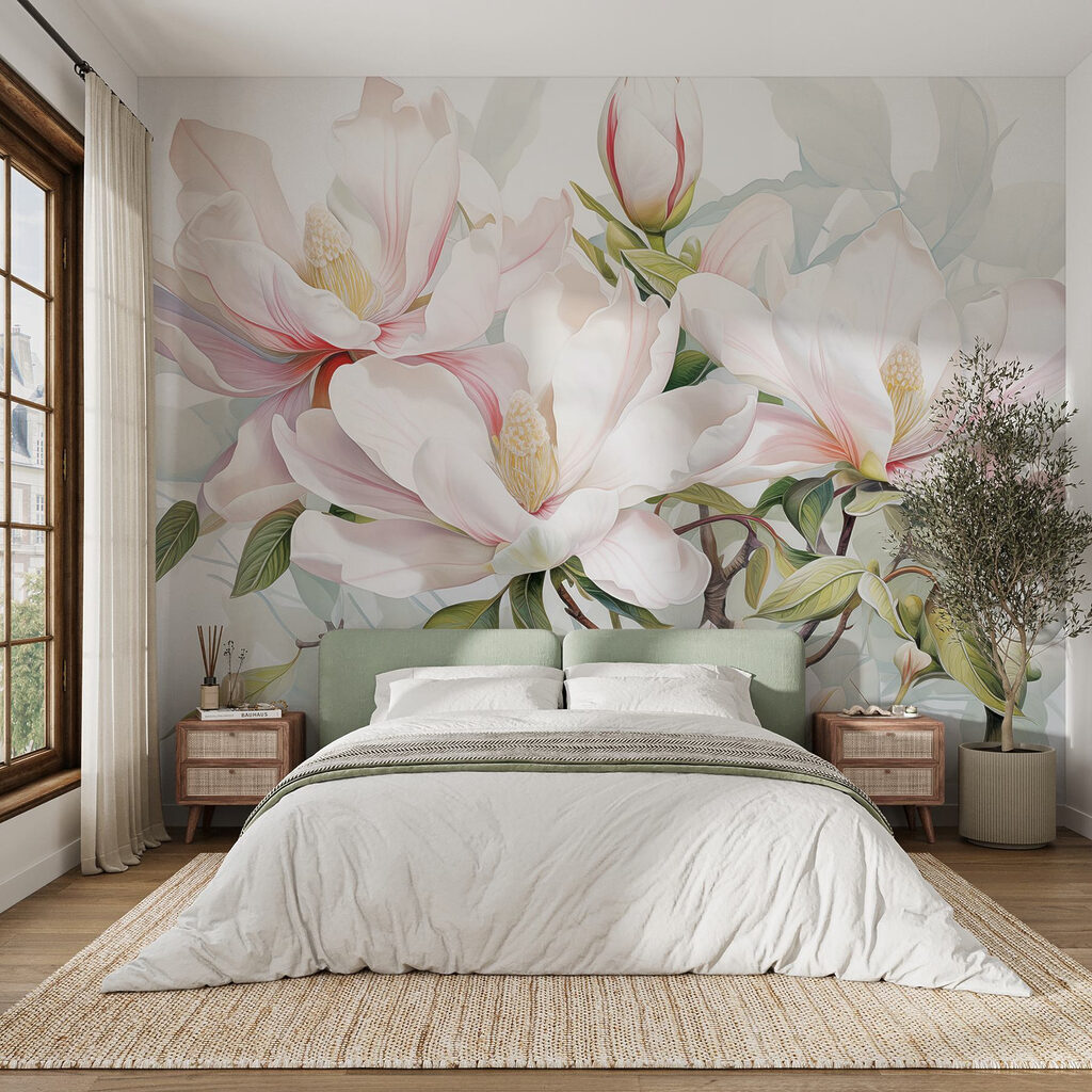 Magnolie în acuarelă — interior 4